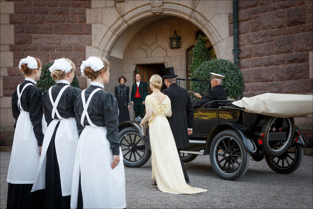 Utställning 2017, kostymer från Downton Abbey på Tjolöholms slott
